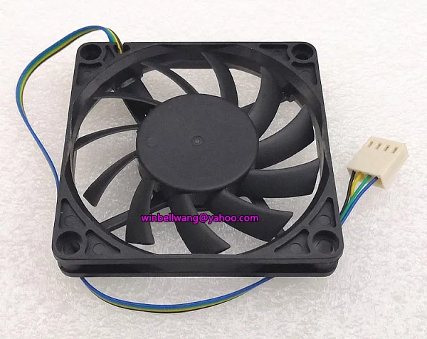 Вентилятор для видеокарты Everflow R127010BU 12V 0.45A 70*70*10 мм 7 см