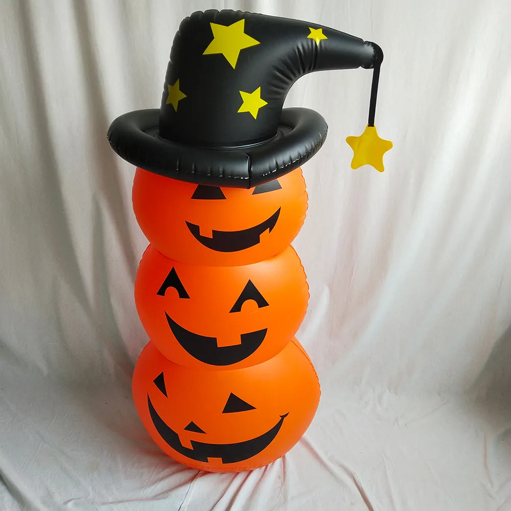 Надувная Тыква 130 см надувные игрушки замок на Хэллоуин тыква аксессуары для