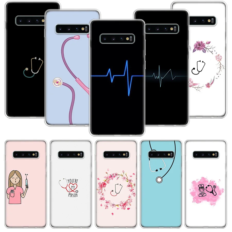 Чехол медсестры медицинской медицины для Samsung Galaxy S20 Ultra Note 10 9 8 S10E S9 S8 J4 J6 J8 Plus + Pro S7