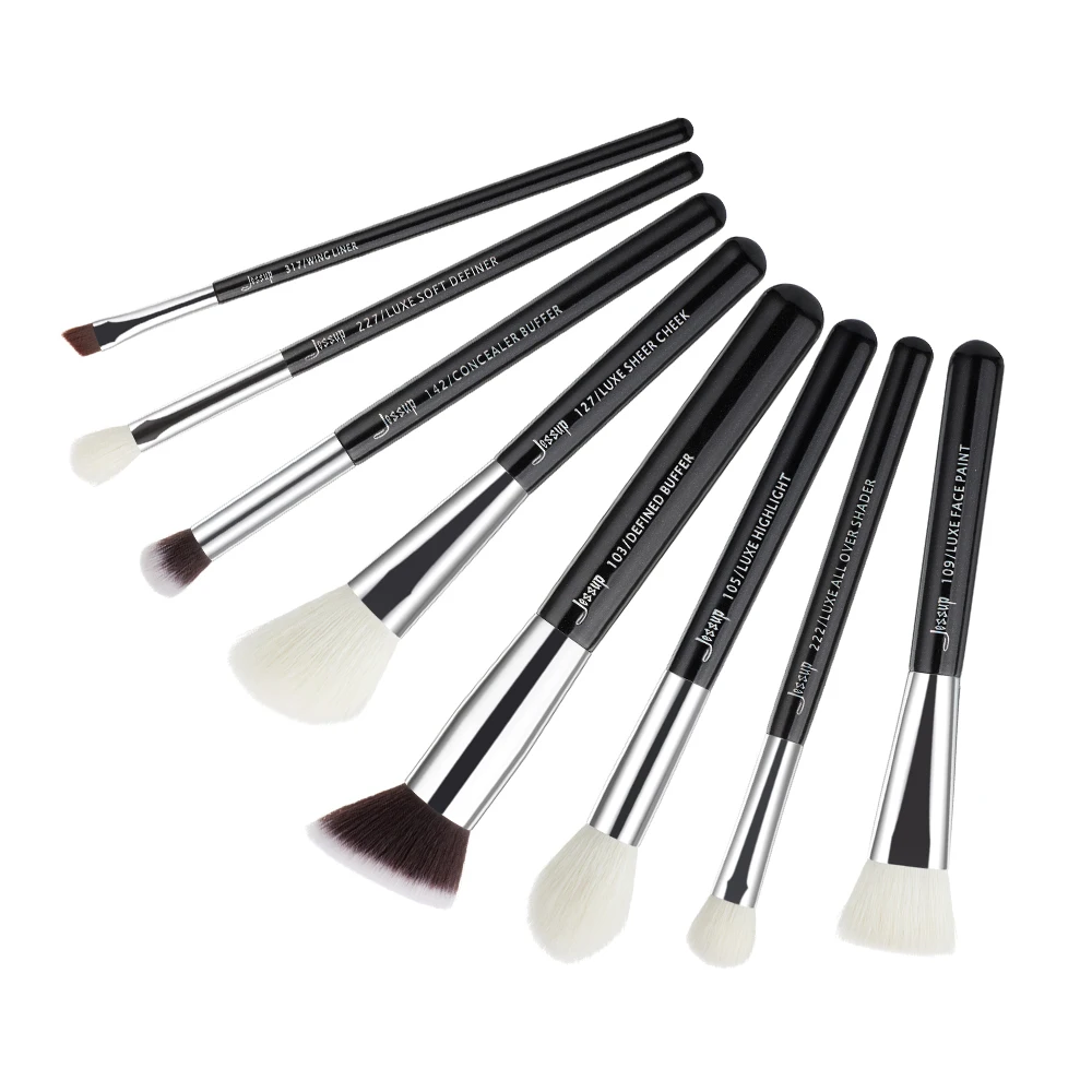 Набор кистей для макияжа Jessup набор 5 цветов|brush tool kit|brush 8pcsjessup brushes |