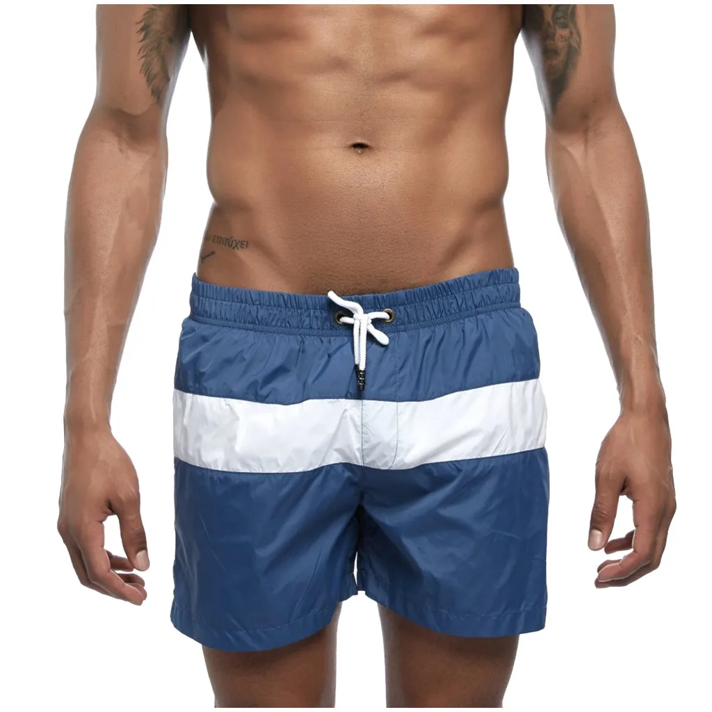 Высокоэластичные мужские пляжные шорты одежда для серфинга и плавания пляжная