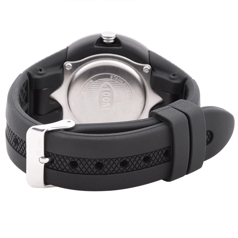 Мужские и женские наручные часы повседневные с силиконовым ремешком ободком из