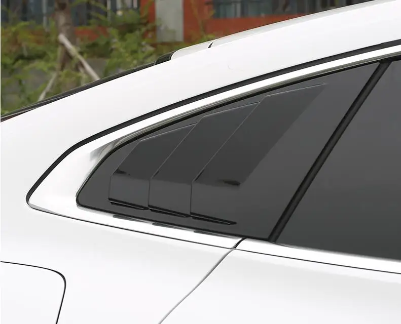 Для volkswagen passat cc 2019-2020 Sedan ABS затемненная задняя дверь жалюзи рамка подоконник