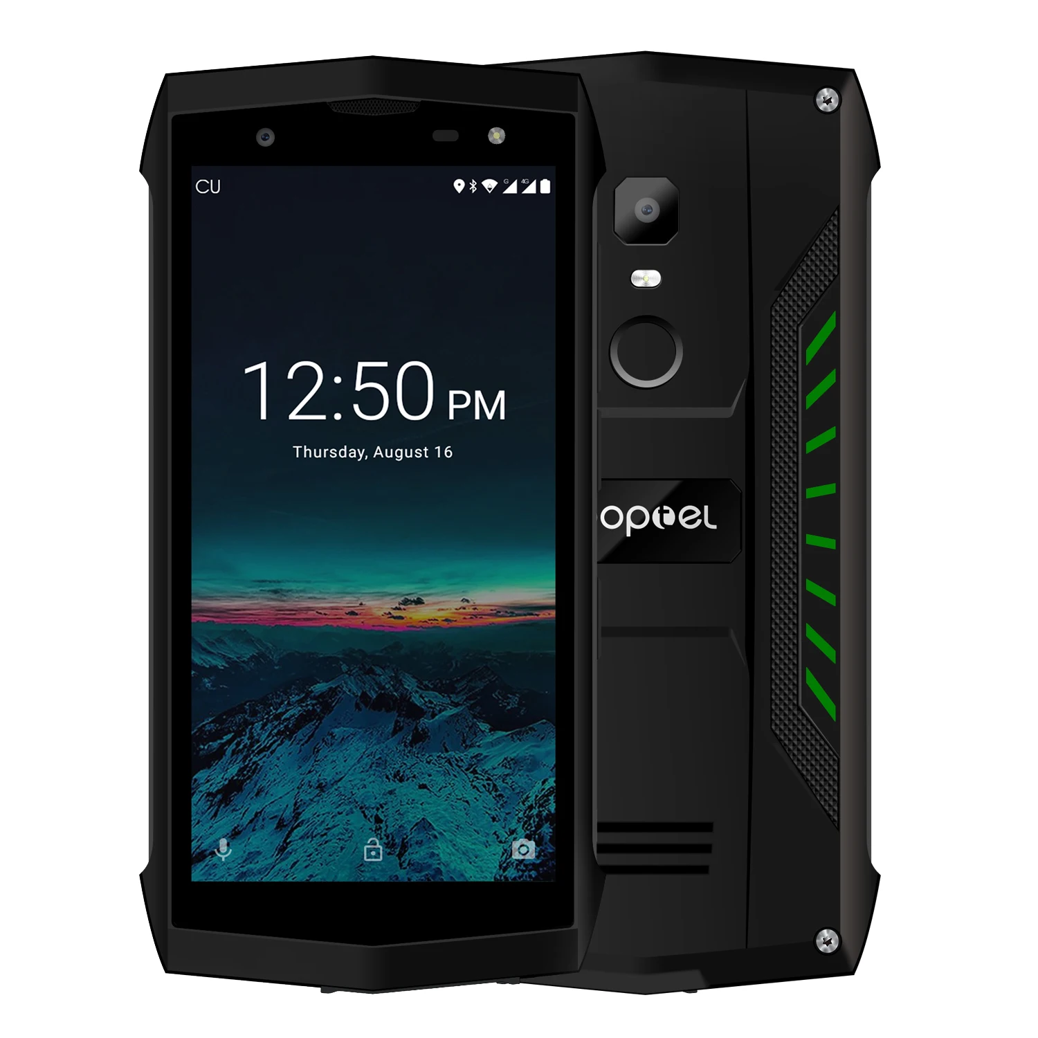 Poptel P8 5 0 &quot IP68 водонепроницаемый смартфон Android 8 1 четырехъядерный мобильный