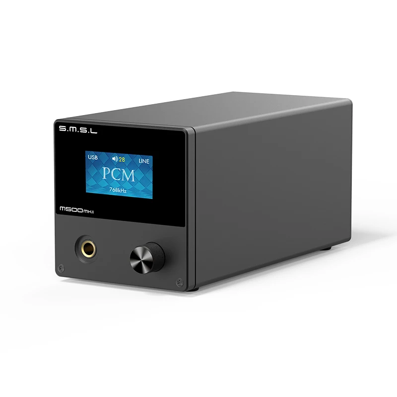 SMSL M500MKII Audio DAC &amp Headphone Amplifier MQA-CD Bluetooth ES9038PRO DSD512 XU216 32bit 768kHz AptX HD With Remote Control |