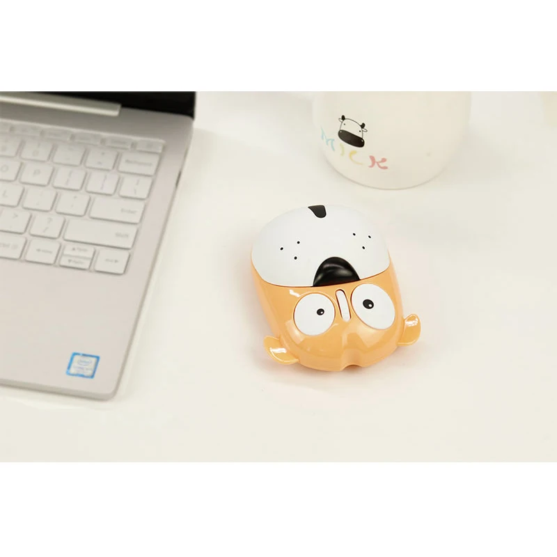 

Милая мультяшная беспроводная мышь USB оптическая компьютерная мини-мышь 1200DPI собака дизайнерская мышь для ноутбука DJA88