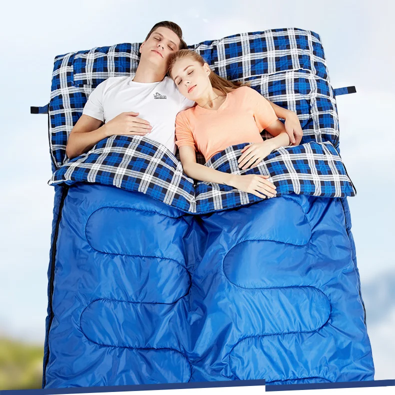 

Warmer Camping Sleeping Bag Coat Bedding Heavy Stuff Sack Double Sleeping Bag Naturehike Schlafsack Camping Equipment BI50SB