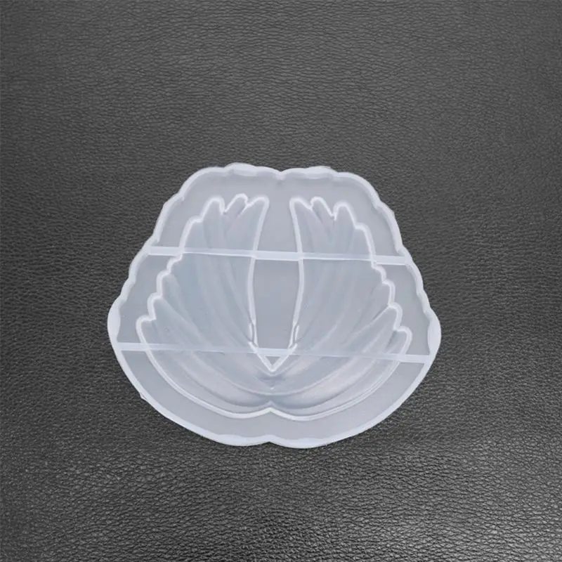 

DIY Crystal Epoxy Mold New Feather Wing Mould High Mirror Handmade Table Decor Silicone Molds Resin UV Glue Crafts Making