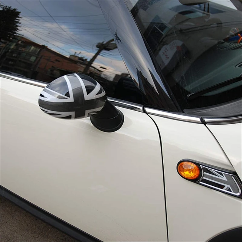 NewSide крыло зеркало Крышка для Mini Cooper R серии R50 R52 R53 (боковое крышка с Авто мощность