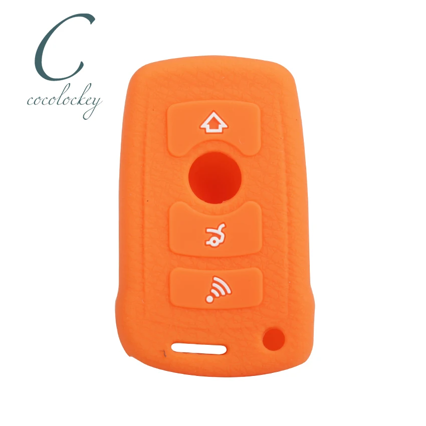 Cocolockey силиконовый чехол для ключей от машины крышка BMW серий 7 E65 E66 E67 E68 745i 745Li 750i