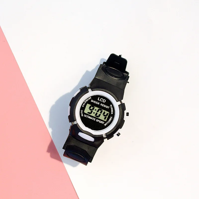 Детские часы спортивные девушки электронный силиконовый ремешок для часов