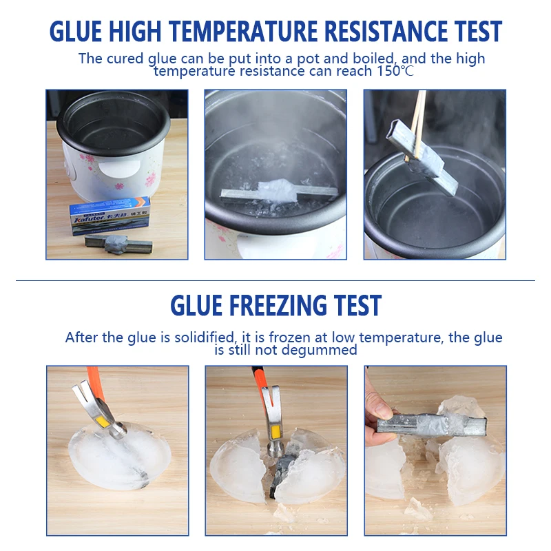 

2pcs 20/50/100g Metal Repairing Adhesive Super Glue Iron Steel Auto Radiator Water Special Leakage Plugging Welding Glue Tool