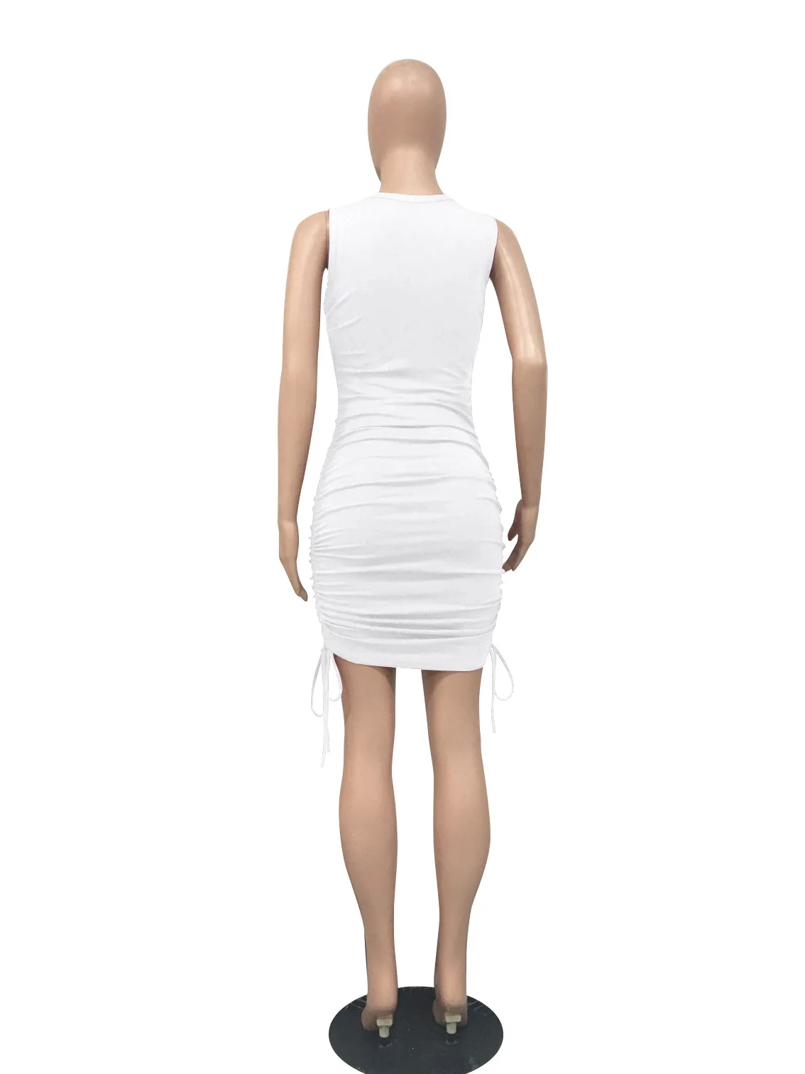 

Sexy Bodycon Mini Dress For Women Summer Robe Female Night Club Dress Drawstring Women Pack Hip Party Vestidos Dress