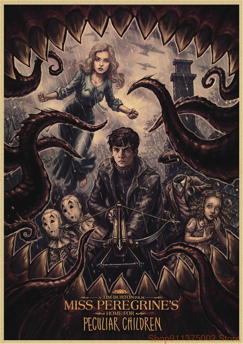 

Постер Miss Peregrine's Home For Peculiar Children