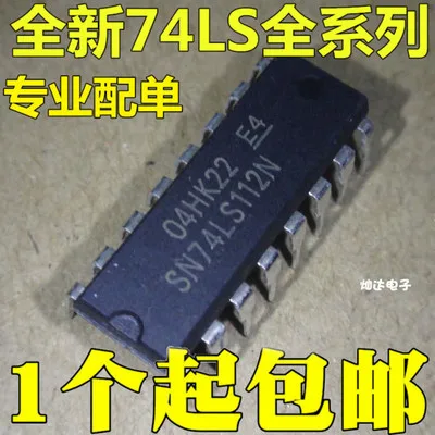 

10 шт. SN74LS112N DIP16 SN74LS112 DIP HD74LS112P