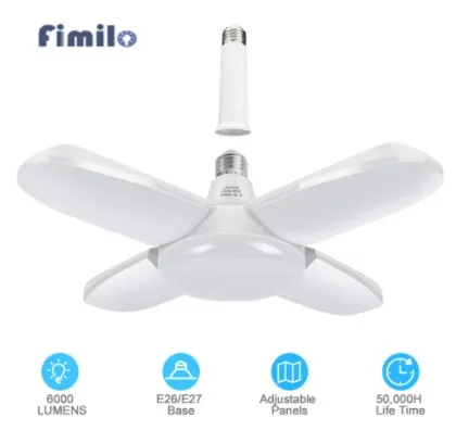 

60W E27 Led Fan Garage Light