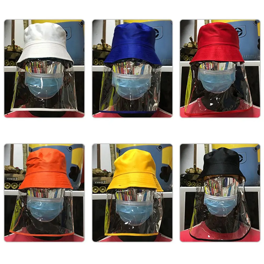 

Anti-spitting Protective Hat Anti-dust And Anti-fog Dustproof Cover Cap Hat Adjustable Adult Hat Cap