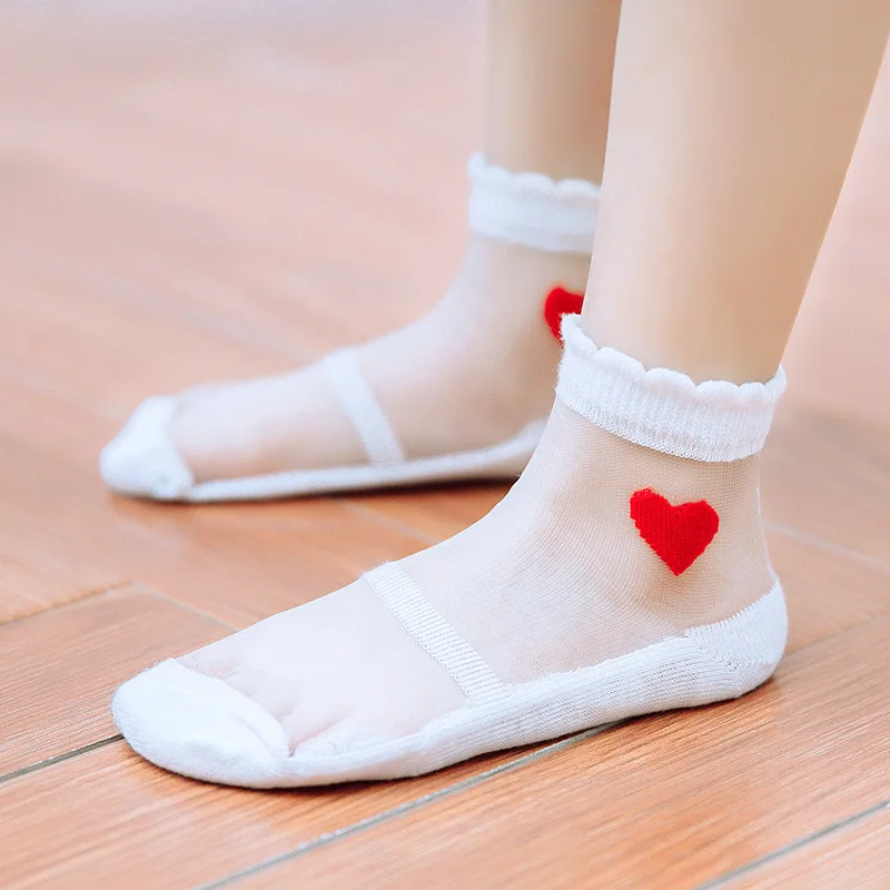 5Pairs/lot Baby Socks Newborn Summer Mesh Thin Cartoon kids for Girls Cotton Infant Casual Boy Girl Toddler | Детская одежда и