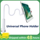 Универсальный держатель для телефона, зажим для кровати и стола, гибкий зажим гусиная шея для iPhone 876