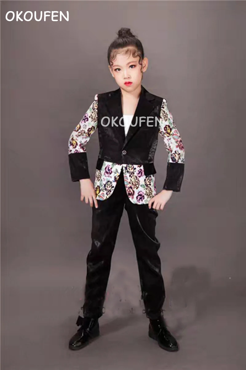Children's catwalk Stage Costumes Boys' small Suits Childen's stage host Photography Shooting |