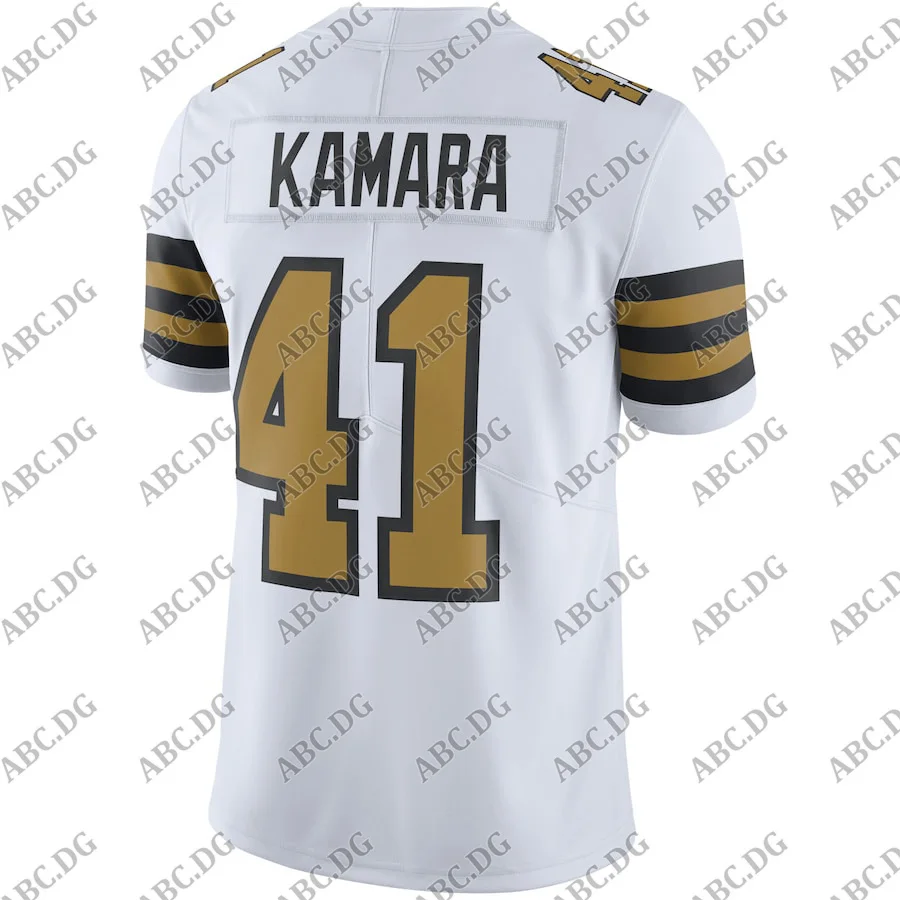 

Men Women Kid Youth New Orleans Alvin Kamara White Vapor Untouchable Color Rush Limited Player Jersey
