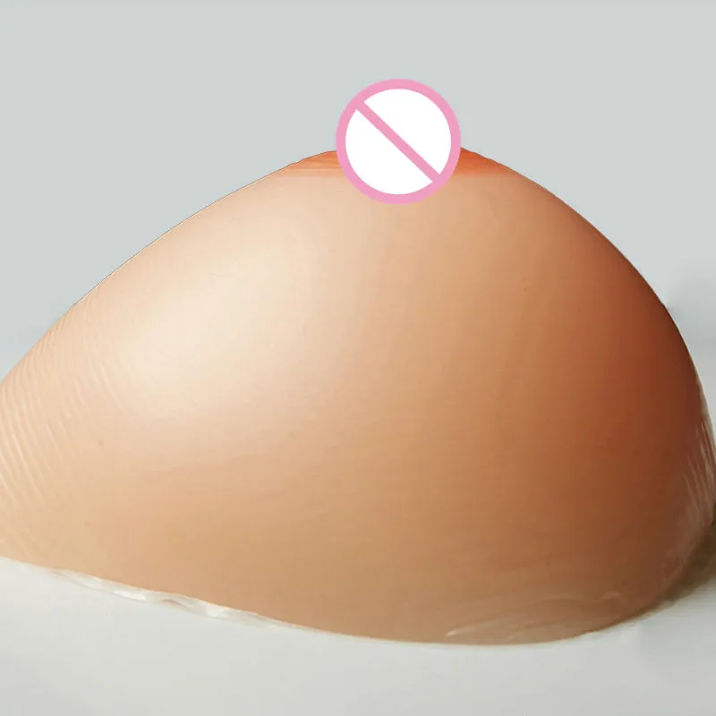 

Trangle Silicone Breast Forms Realistic Soft Fake Boobs EE Cup Bra Pads Enhancer Transgender Queen Transvestite Mastectomy Bra
