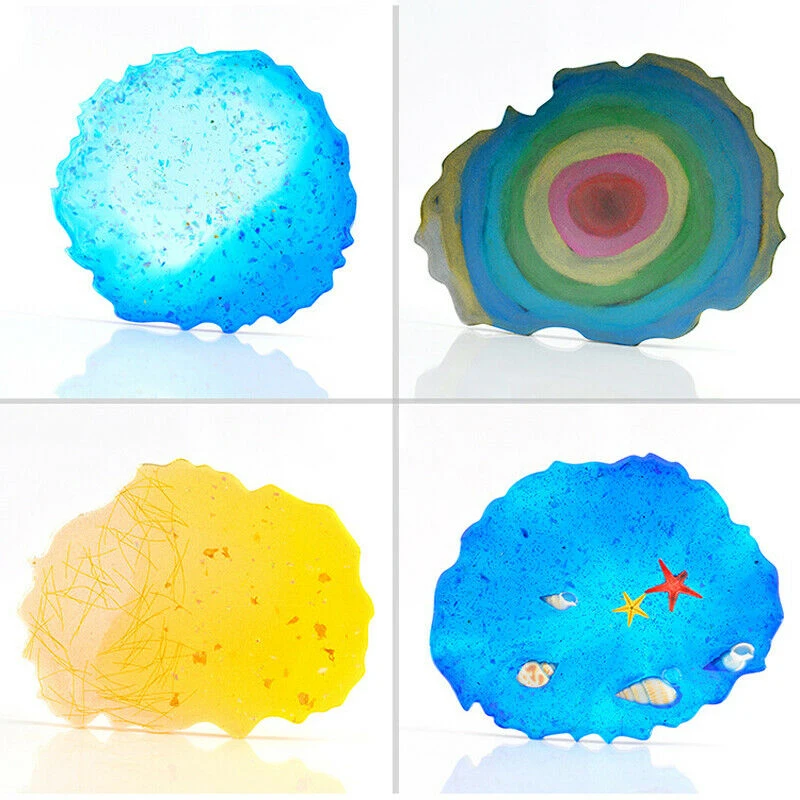 1 шт. Прозрачная силиконовая форма для смолы | Дом и сад