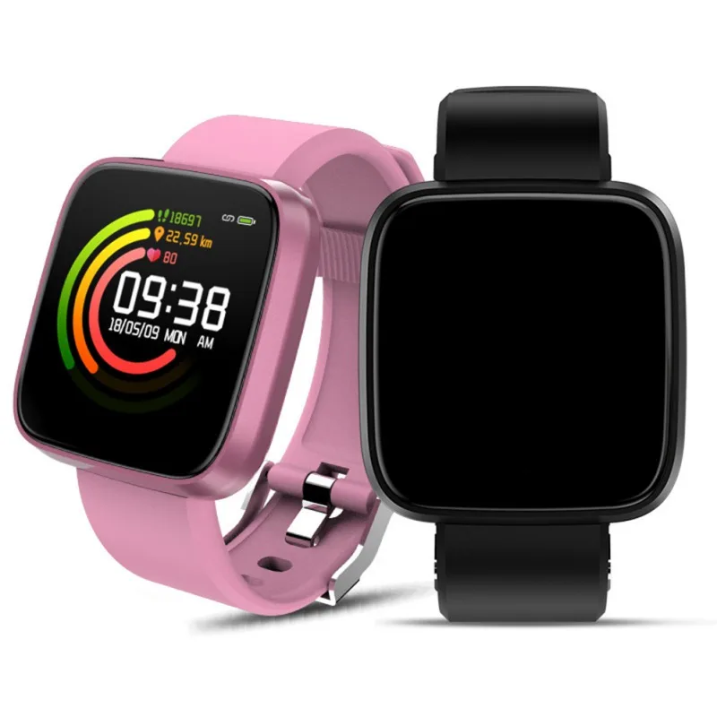 Bluetooth 4.0 IP67 Full Touch Color Screen 24-Hour Heart Rate + Alipay Wristband Health Monitoring Sports GPS | Электроника