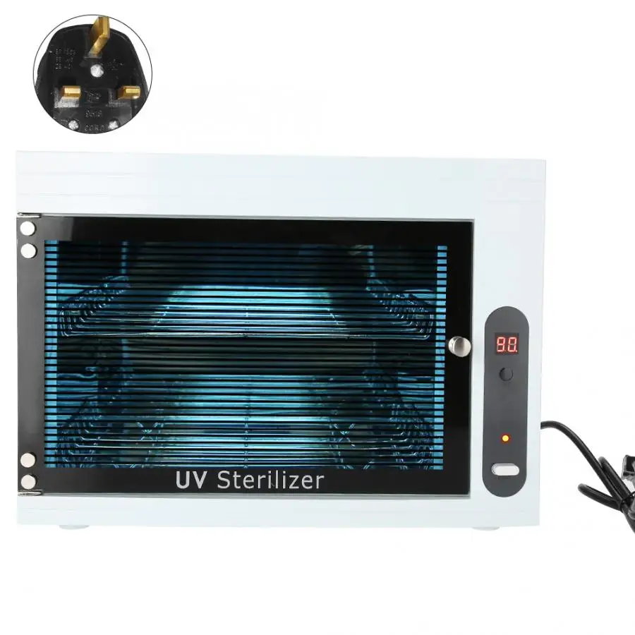 Инструменты для маникюра дезинфекция УФ озона шкафа ножниц полотенец