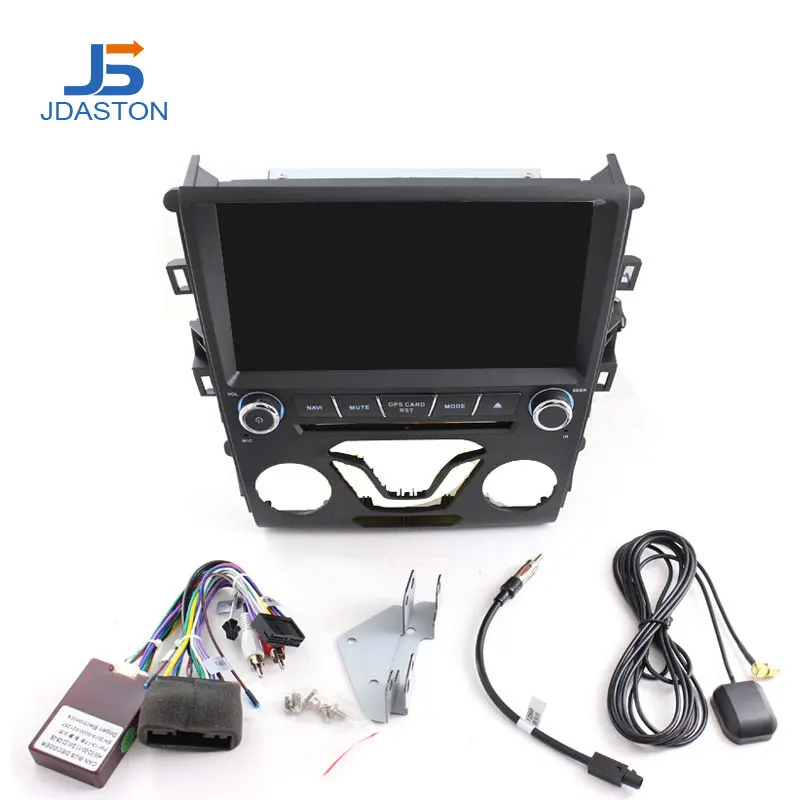 JDASTON Android 10,0 автомобильный dvd-плеер для Ford Mondeo 2013 мультимедиа 1 Din автомагнитола Canbus wifi gps навигация аудио стерео