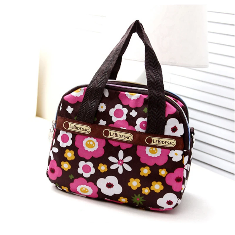 2021 модная сумка для ланча женская наплечная через плечо с принтом на молнии