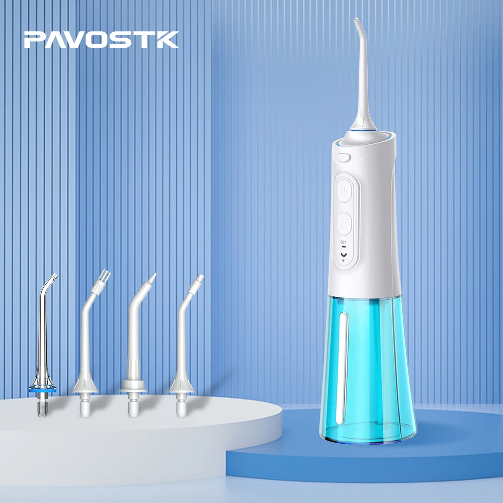 IPX7 Oral Irrigator Dental Portable Water Flosser Teeth Whitening USB Rechargeable Water Jet Floss DIY Mode