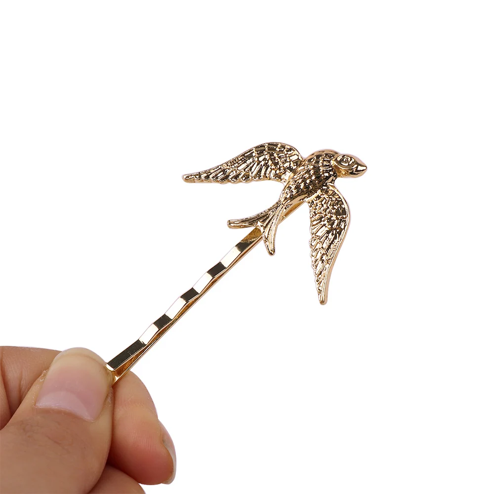 Заколка для волос с птицей и ласточкой милая заколка девочек модные заколки