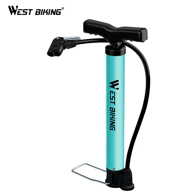 WEST BIKING 120 PSI велосипедный Напольный Воздушный насос сверхлегкий MTB стальной