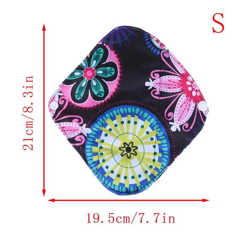 S/M/L/XL многоразовые менструальные подкладки бамбуковые угольные прокладки гигиенические прокладки моющиеся трусики вкладыш мама Материнство менструальные ватные диски