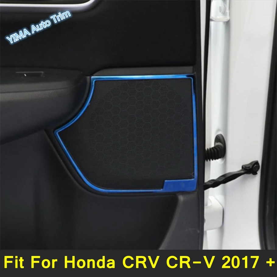 

Lapetus Auto Styling Innder Door Stereo Speaker Audio Loudspeaker Sound Frame Cover Trim Fit For Honda CRV CR-V 2017 - 2020