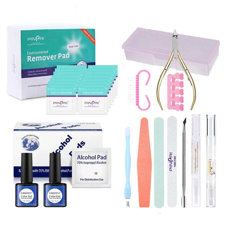 

Nail Art Tools Sets Kits Nail Remover Towel Nail Polish Remover Kit