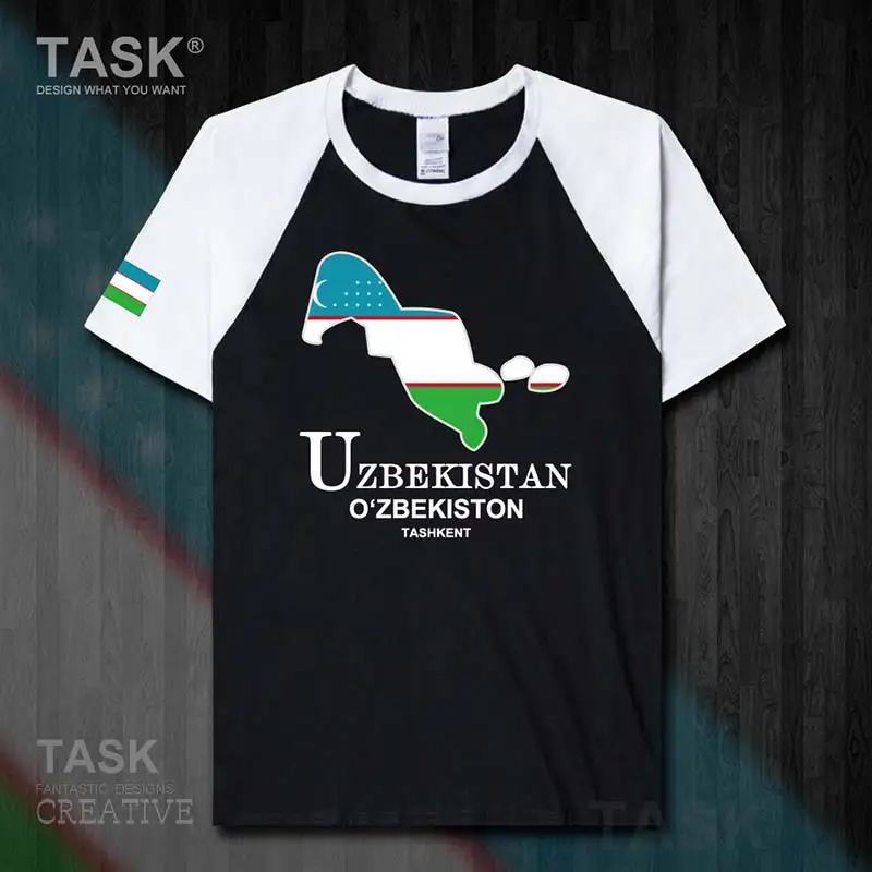 Узбекистан УЗБ Ташкент Мужская футболка новый Топ Футболка с коротким рукавом