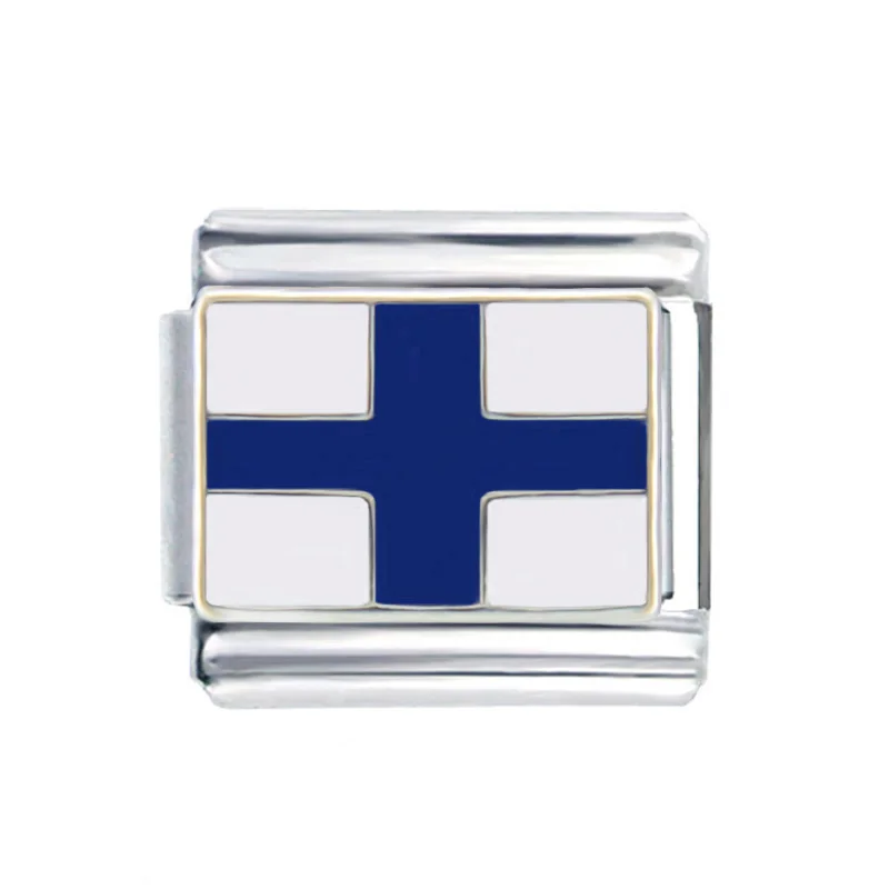 

Международный морской флаг буквы G звенья морской корабль код морского сигнала Алфавит итальянские талисманы браслет подходит Zoppini