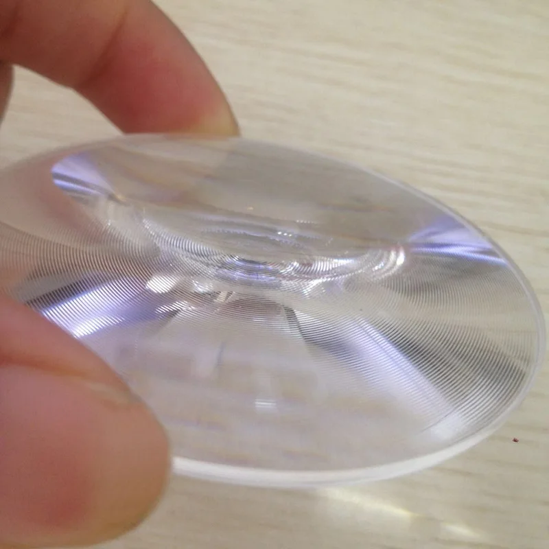 60mm Round Optical PMMA Plastic Solar Fresnel Condensing Lens Focal Length 3D VR Glasses Plane Magnifier Concentrator | Инструменты