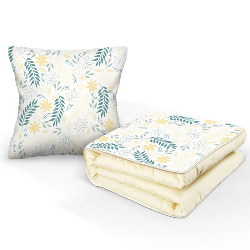 Голландская Бархатная подушка двойного назначения многофункциональная одеяло