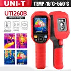 UNI-T Инфракрасный Тепловизор UTi260B -15  550 C промышленная тепловизионная камера Ручной USB Инфракрасный термометр