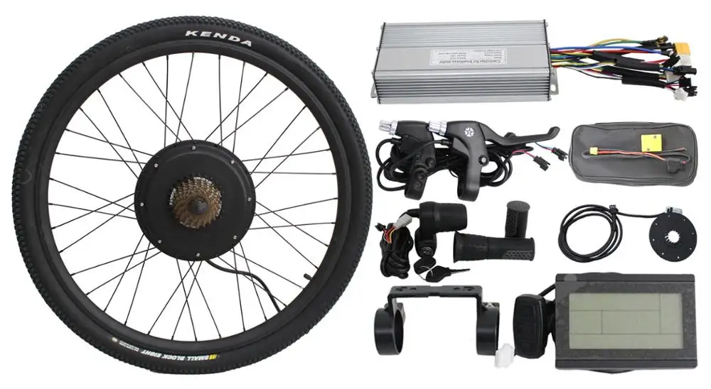 Verkauf EU DUTY FREIES EBike Hinten Motor Rad Conversion Kit 36V 48V 1500W 20
