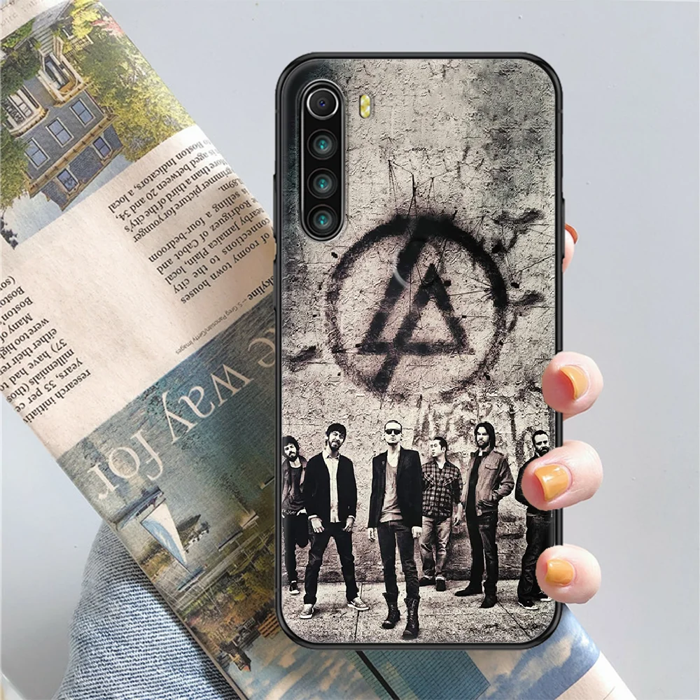 

linkin Rock and park Phone case For Xiaomi Redmi Note 7 7A 8 8T 9 9A 9S 10 K30 Pro Ultra black trend cover art coque pretty back