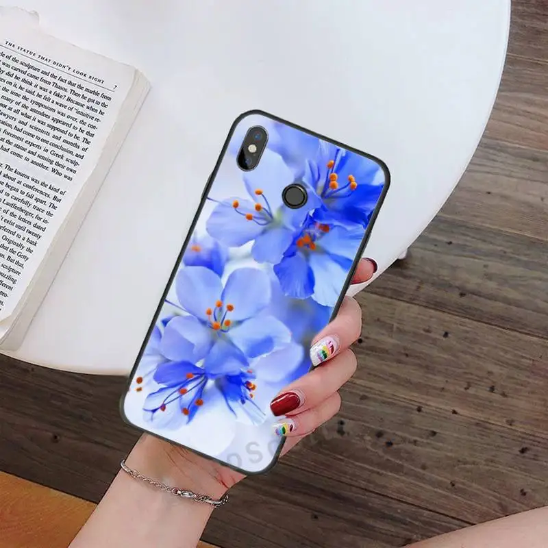 

Orchid Flowers beautiful flower Phone Case For Xiaomi Redmi note 7 8 9 t max3 s 10 pro lite Luxury brand shell funda coque