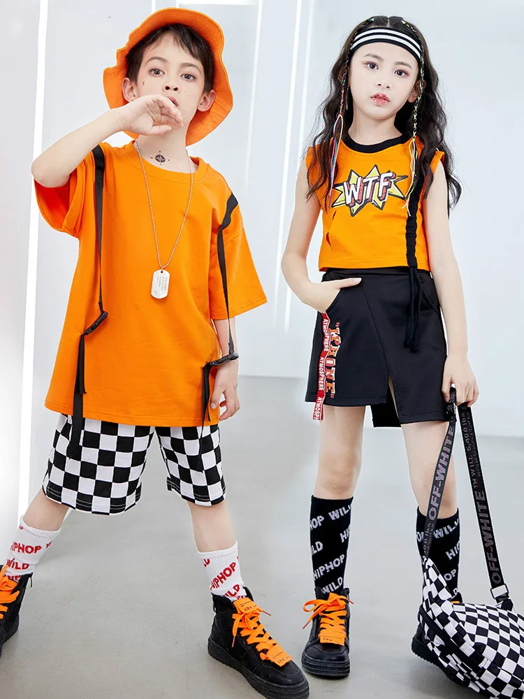 Танцевальная одежда в Корейском стиле с длинными рукавами для мальчиков и