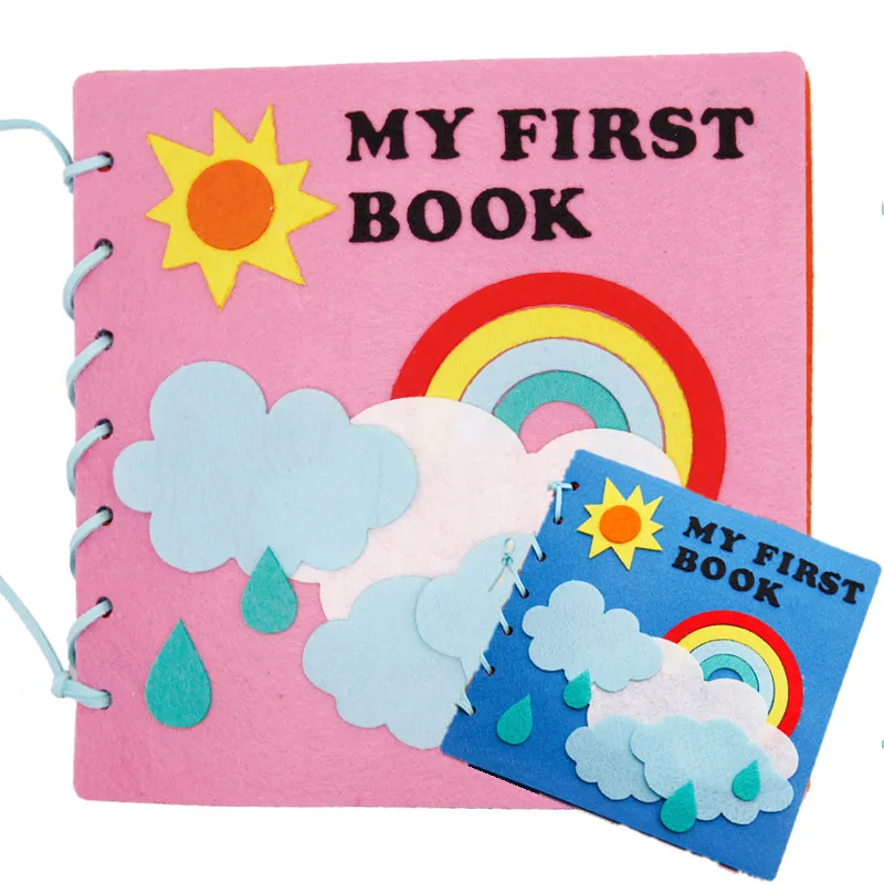 

Diy Craft My First Book Package Kindergarten Toys Early Learning Educational Picture Book Handmade DIY Material Kit For Children