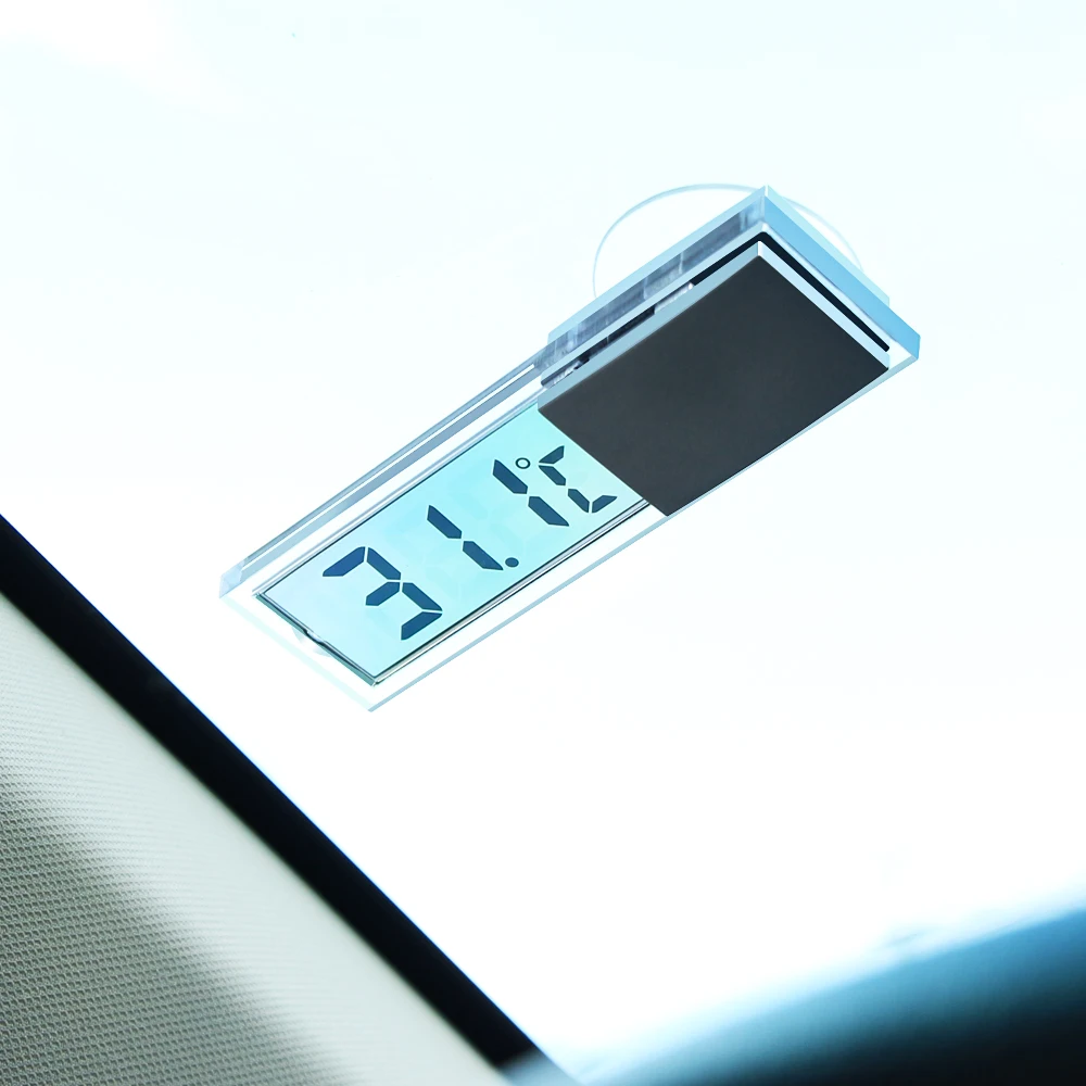 Цифровой термометр с ЖК-дисплеем для окон автомобиля баскетбола сальсы Танго