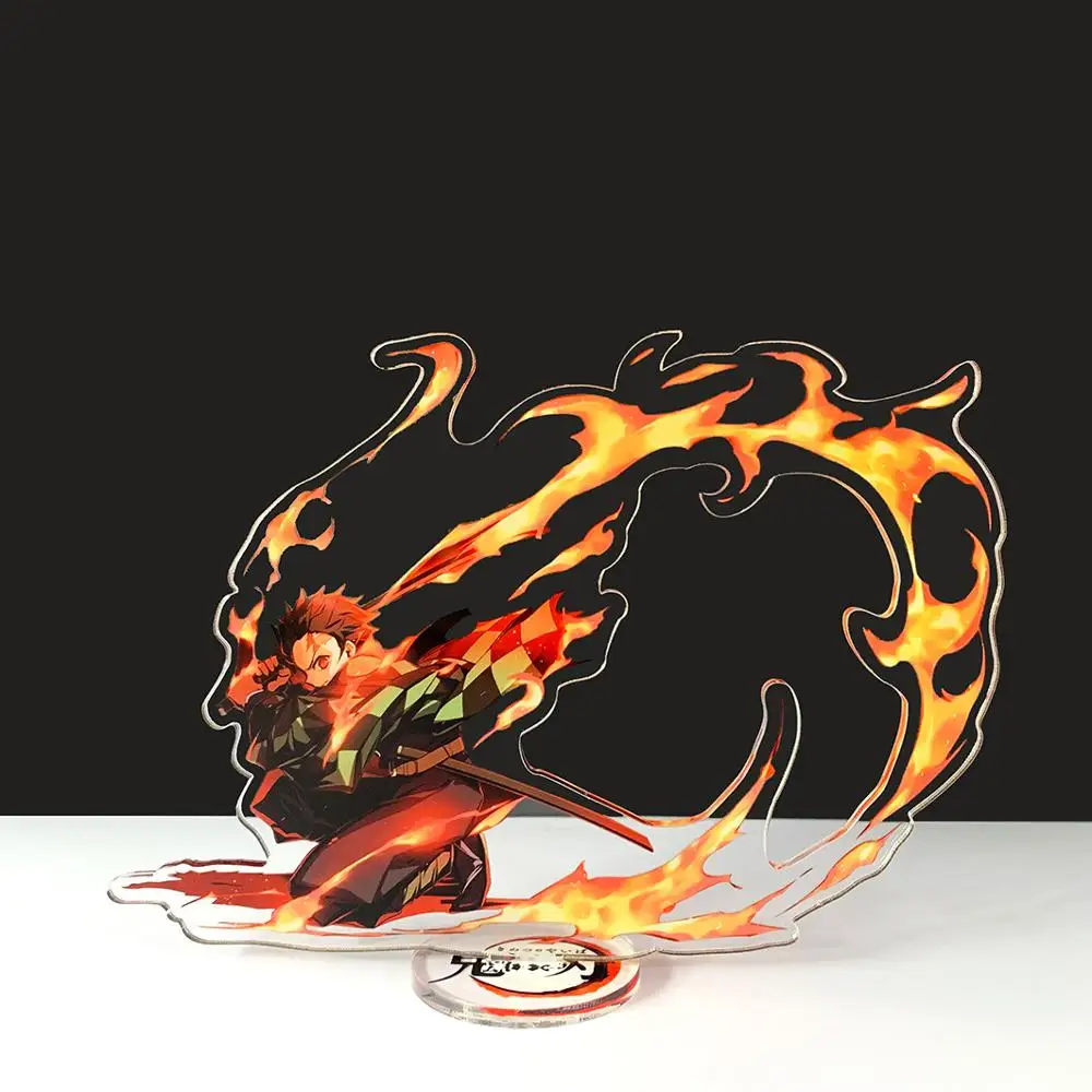 Акриловые брелоки в стиле аниме убийца демонов брендовый брелок Brinco Kamado Tanjirou для