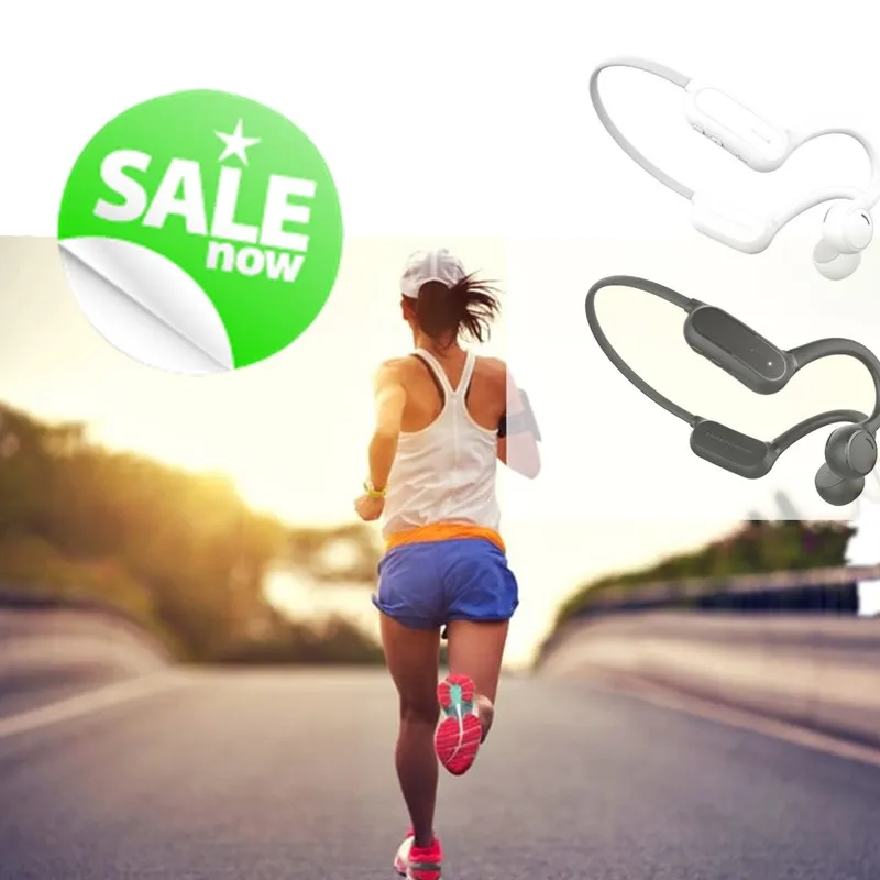 Двойная прослушивающая Спортивная беспроводная гарнитура открытая Аудио